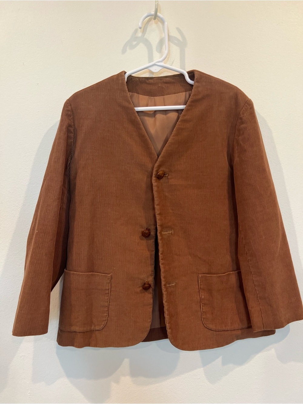 Vintage corduroy unisex blazer